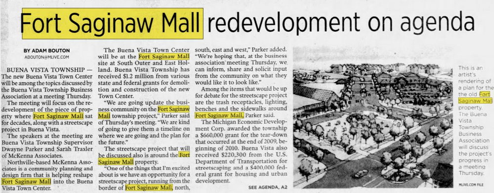 Fort Saginaw Mall - May 01 2012 Article (newer photo)